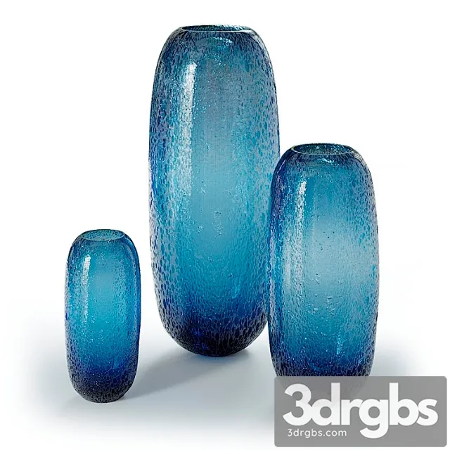 Vase Global views stardust vase 3D Model Download