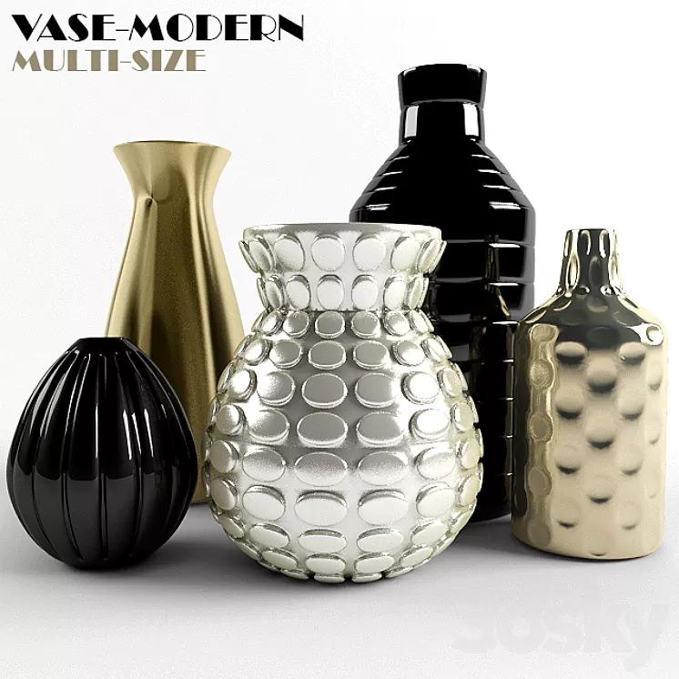 Vase-Modern 3D Model