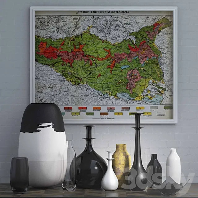 Vase + picture 3DModel