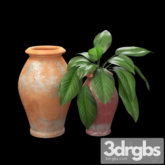 Vase Pot1145 3D Model Download