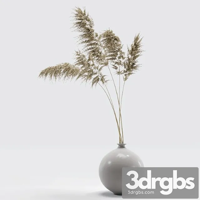 Vase with Dried Flowers 0002 3D Model Download Vase with Dried Flowers 0002 3D Model Download