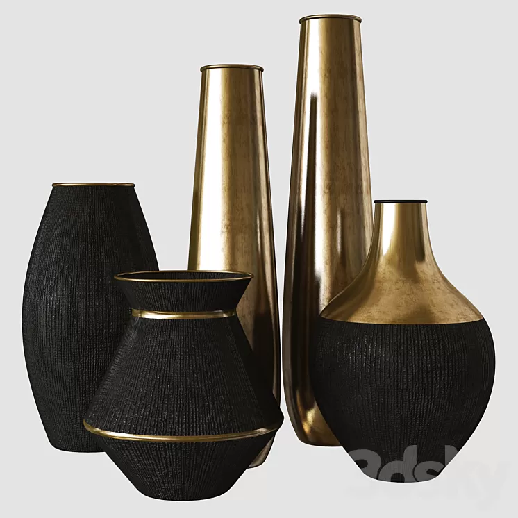 vases 001 3D Model