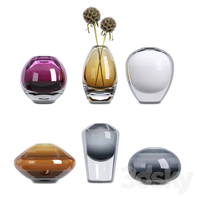 Vases Boconcept 3D Model