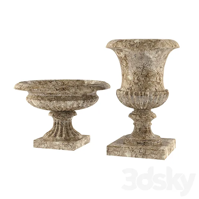 Vases Classic 3D Model