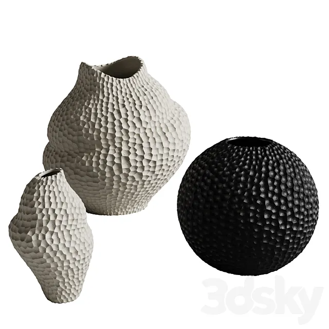 Vases from Cooee design 3D Model