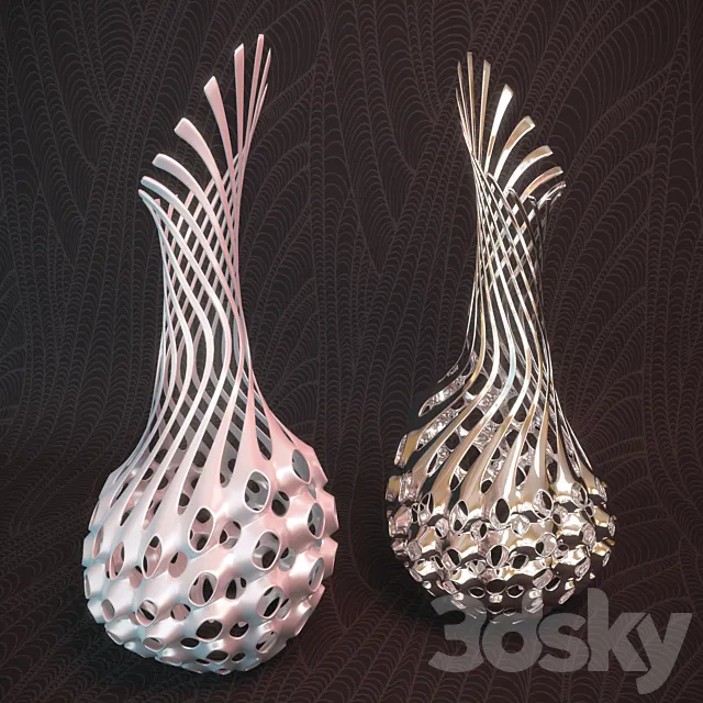 Vases Meteora 3DModel