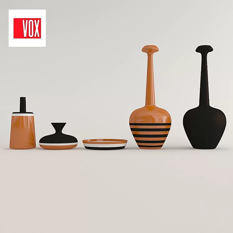 vases VOX company 3D Model