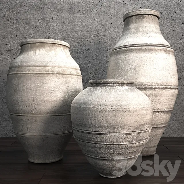 vases_01 3DModel