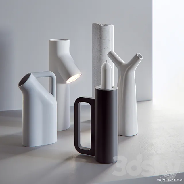 Vases_set_004 3D Model