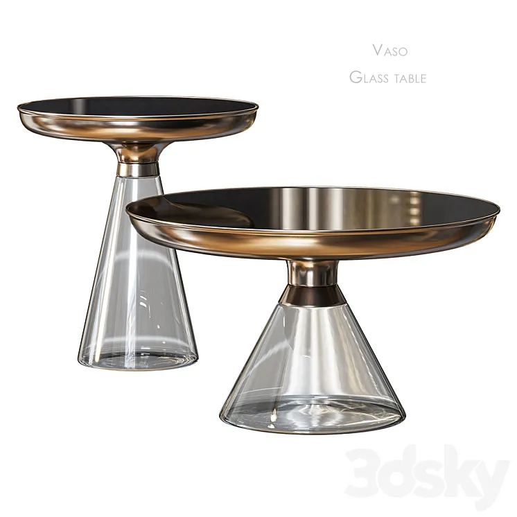 Vaso Glass Cosmorelax coffee table 3D Model Free Download Vaso Glass Cosmorelax coffee table 3D Model Free Download