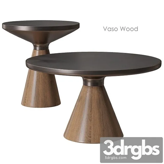 Vaso Wood Coffee Table by Cosmo 3D Model Download Vaso Wood Coffee Table by Cosmo 3D Model Download