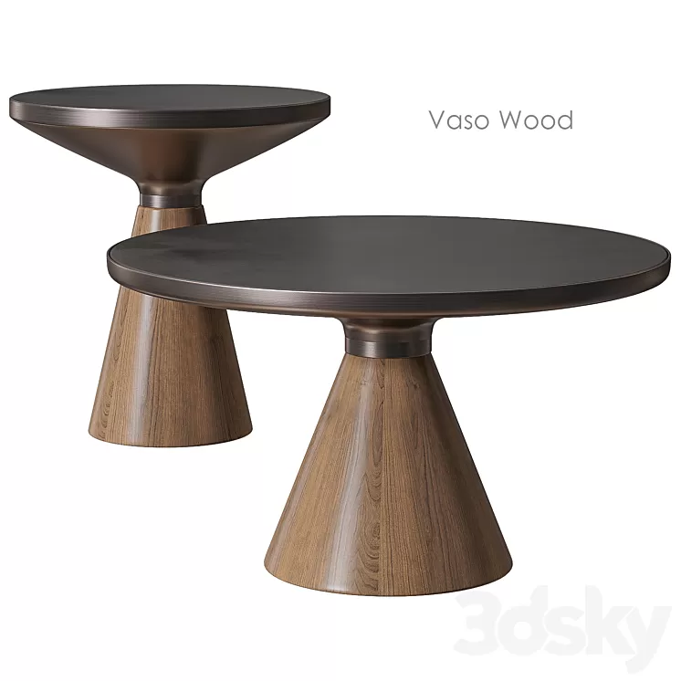Vaso Wood Coffee table by Cosmo 3D Model Free Download Vaso Wood Coffee table by Cosmo 3D Model Free Download