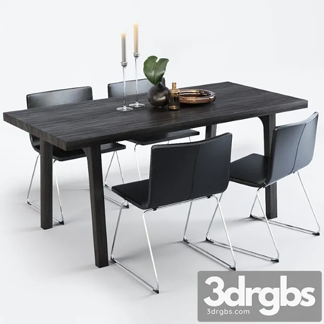 Vastanby dinning set 3D Model Download
