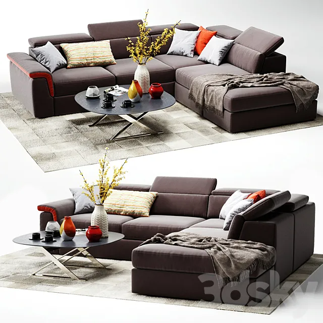 VAVICCI Martin Corner Sofa 3D Model VAVICCI Martin Corner Sofa 3D Model