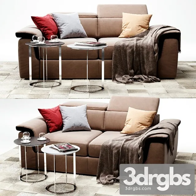 Vavicci Martin Sofa 3D Model Download