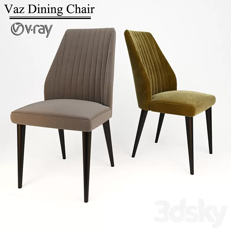 Vaz Dining Chair 3D Model