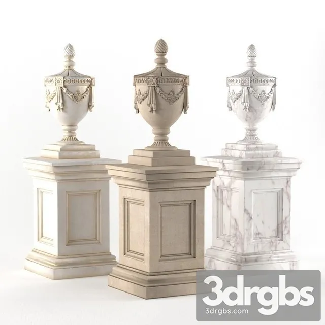 Vaza Sculpture 3D Model Download