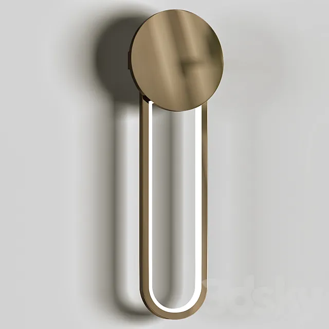 Vb Wall Lamp 3D Model Vb Wall Lamp 3D Model