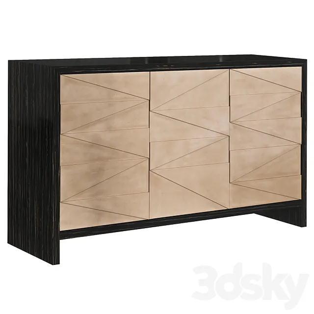 Vector Sideboard Caracole chest of drawers 3DModel Vector Sideboard Caracole chest of drawers 3DModel