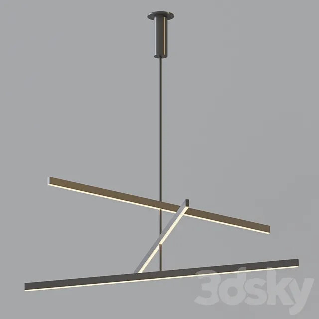 Vega LED Chandelier by Kuzco Lighting 3D Model Vega LED Chandelier by Kuzco Lighting 3D Model