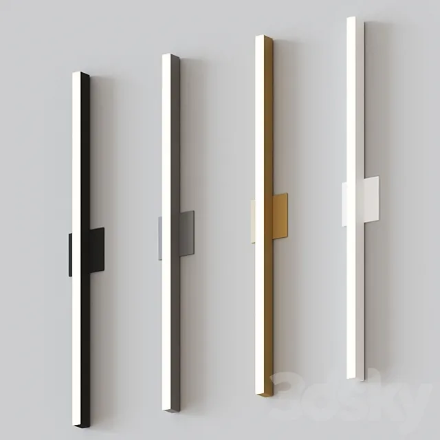 Vega LED Wall Sconce by Kuzco Lighting 3D Model Vega LED Wall Sconce by Kuzco Lighting 3D Model