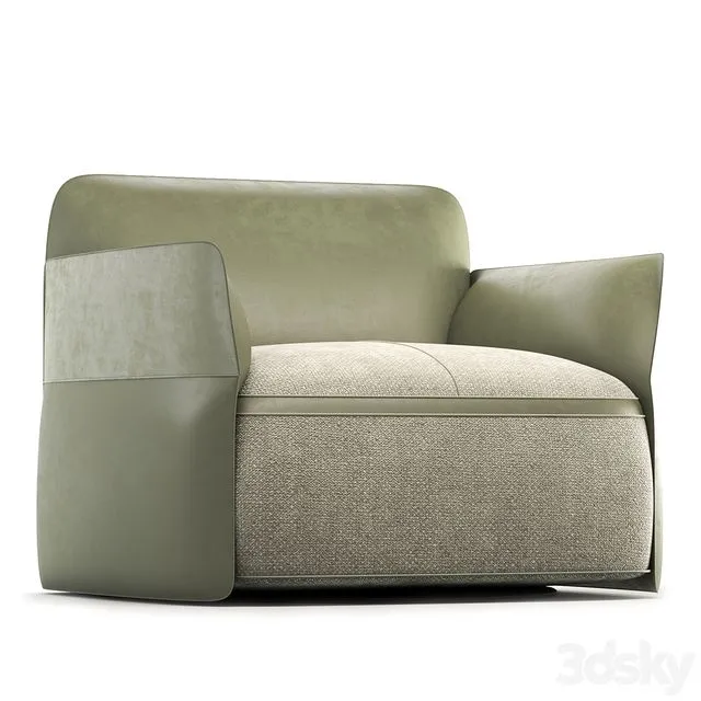 Vela Armchair 3D Model Vela Armchair 3D Model
