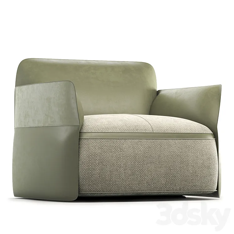 Vela Armchair 3D Model Free Download
