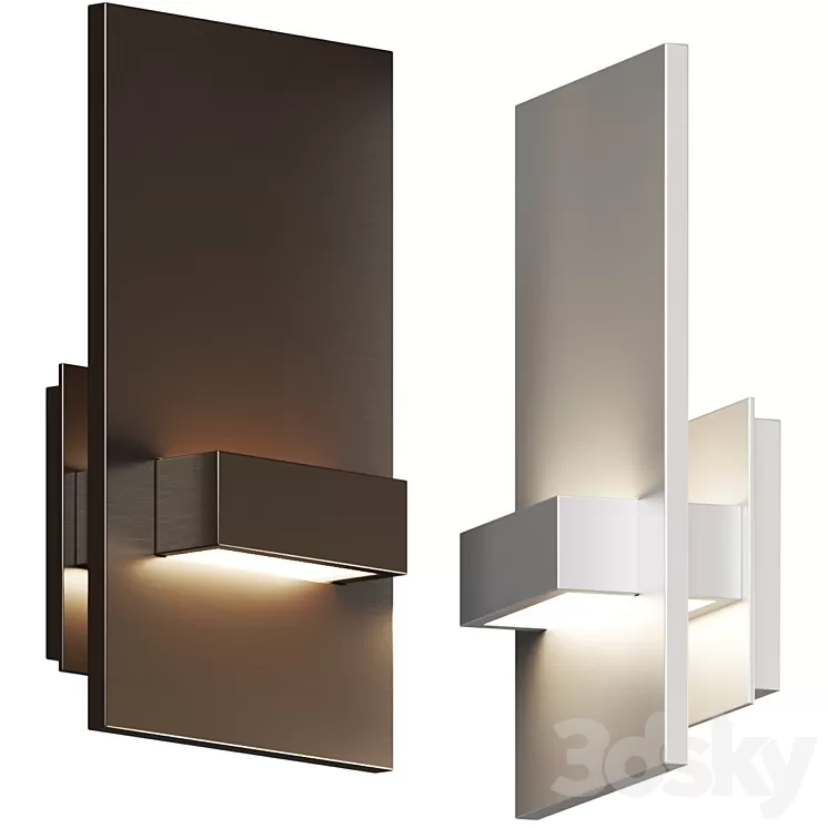 Vela Sconce by Oxygen Lighting 3D Model Free Download