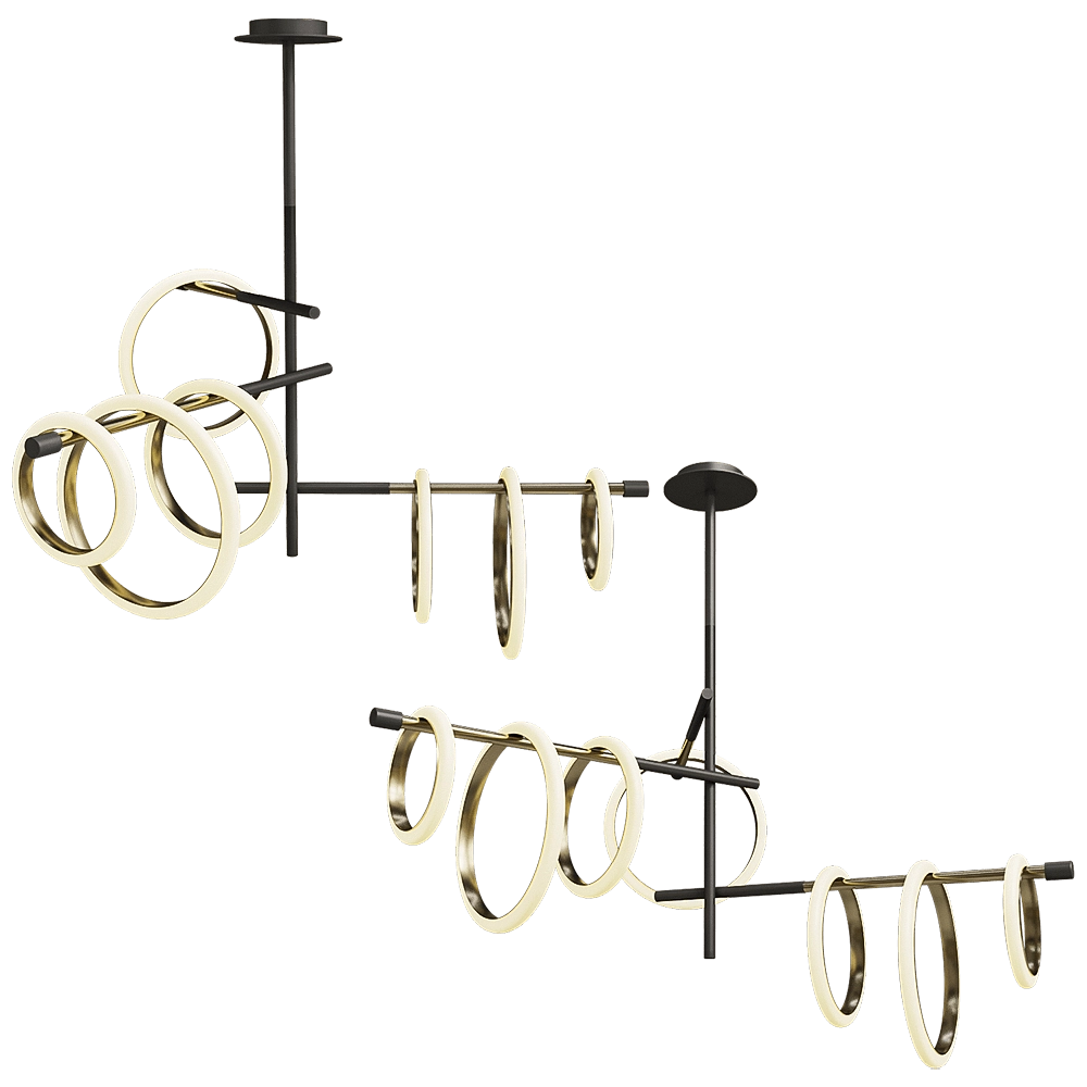 Vele Luce – Ceiling lamp Bellezza VL7262L07 3D Model Vele Luce – Ceiling lamp Bellezza VL7262L07 3D Model