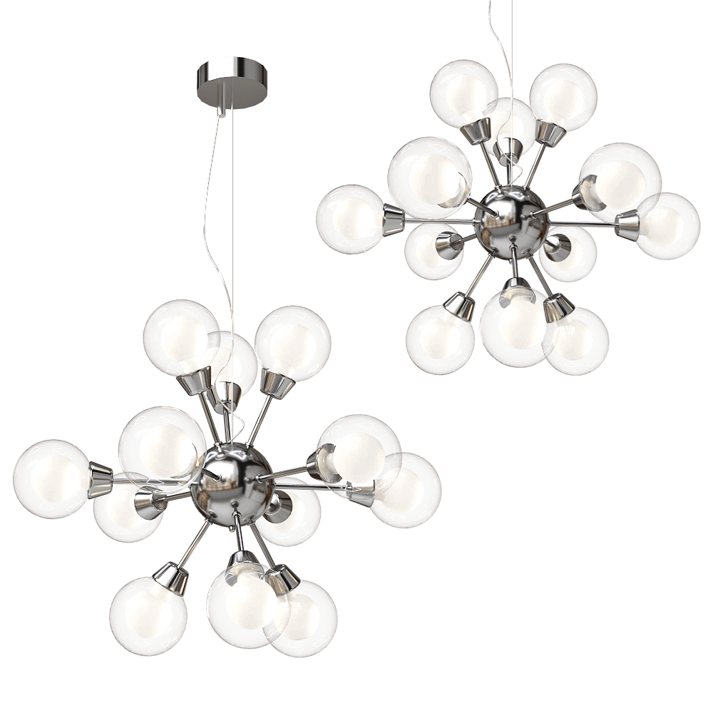 Vele Luce – Chandelier Dandelion VL1173L12 3D Model Vele Luce – Chandelier Dandelion VL1173L12 3D Model