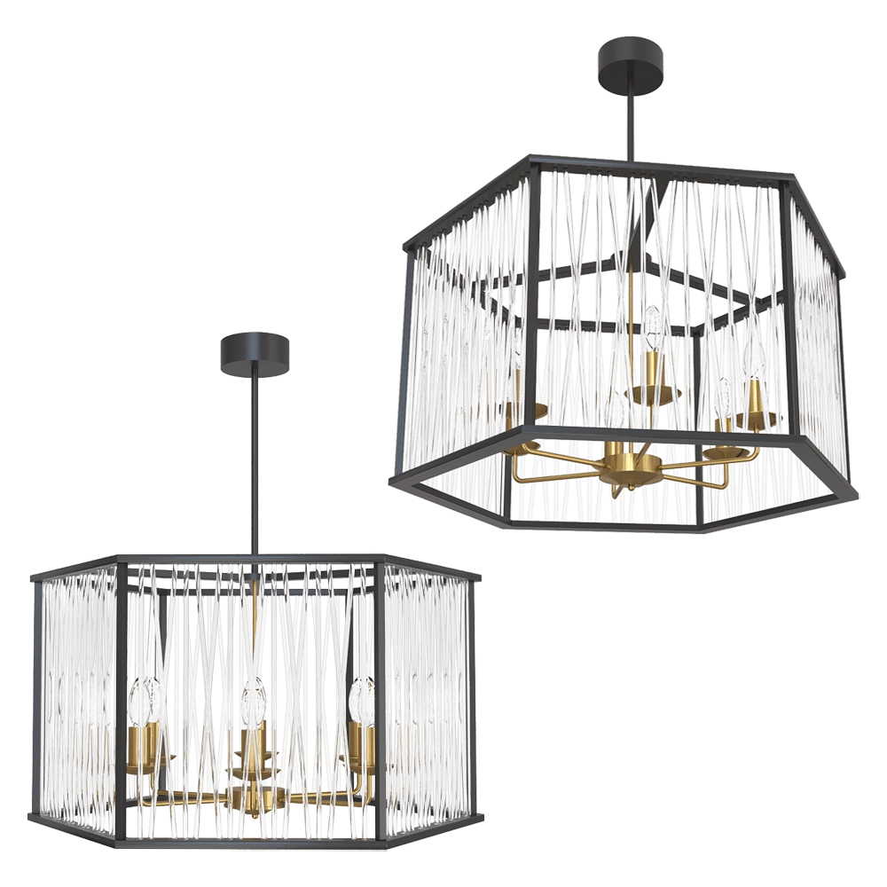 Vele Luce – Chandelier Merluzzo VL1482L06 3D Model Vele Luce – Chandelier Merluzzo VL1482L06 3D Model