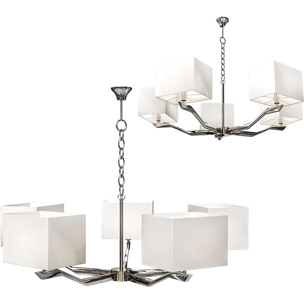 Vele Luce – Chandelier Ultimo VL1523L05 3D Model Vele Luce – Chandelier Ultimo VL1523L05 3D Model