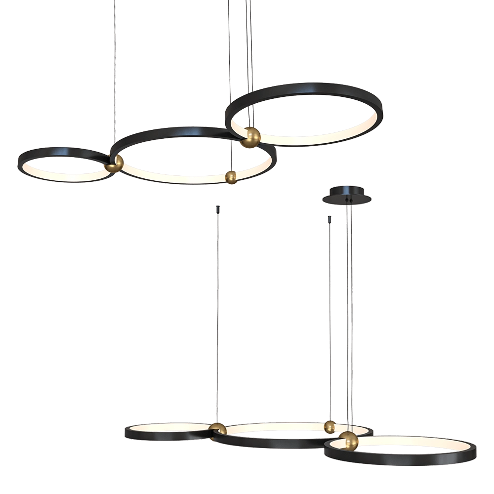 Vele Luce – Pendant lamp Atomo VL7252P03 3D Model Vele Luce – Pendant lamp Atomo VL7252P03 3D Model