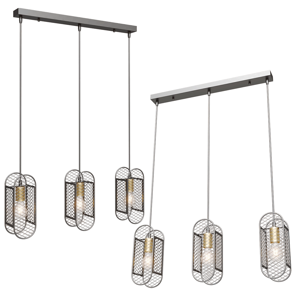 Vele Luce – Pendant lamp City VL6342P03 3D Model Vele Luce – Pendant lamp City VL6342P03 3D Model