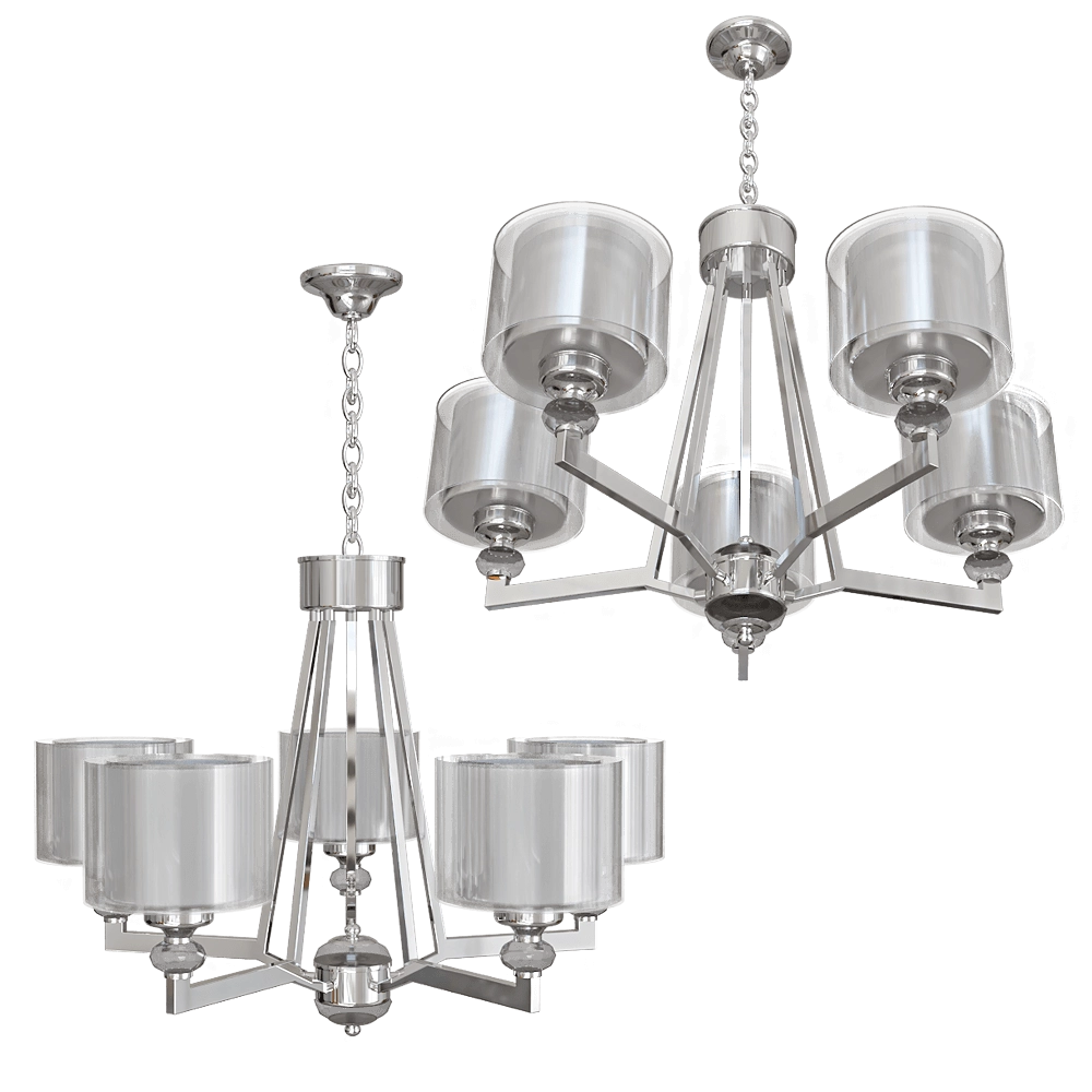 Vele Luce – Pendant lamp Lotus VL1053L05 3D Model Vele Luce – Pendant lamp Lotus VL1053L05 3D Model