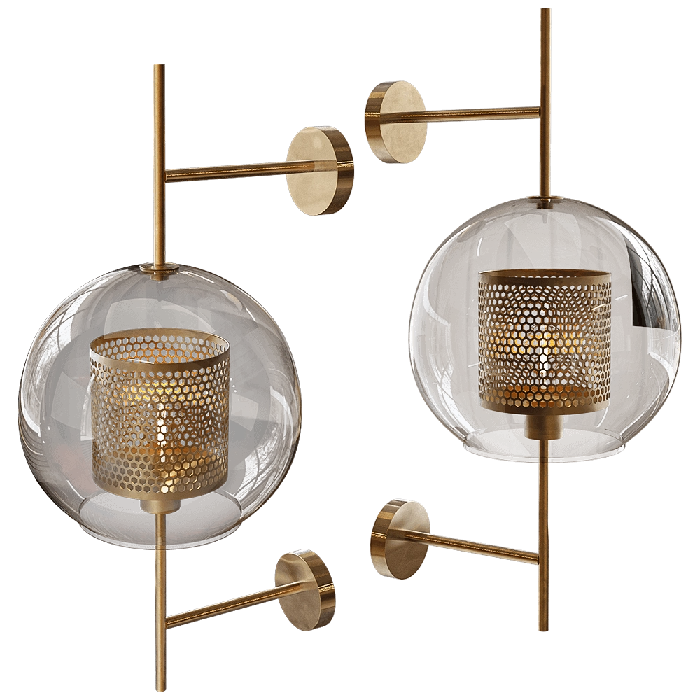 Vele Luce – Wall lamp Coro VL5524W41 3D Model Vele Luce – Wall lamp Coro VL5524W41 3D Model