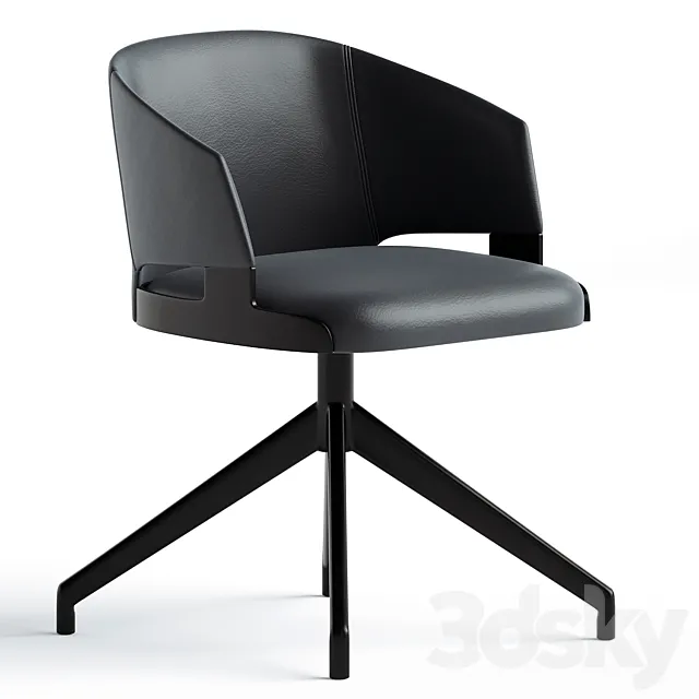 Velis Chair Potocco Italy 3DModel Velis Chair Potocco Italy 3DModel