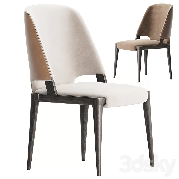 VELIS Dining Chair 3D Model Free Download