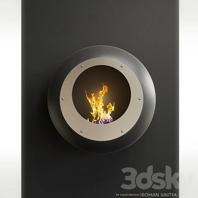 Vellum Black Cocoonfires 3D Model
