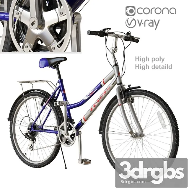 Velosiped Lexus M60 1 3D Model Download