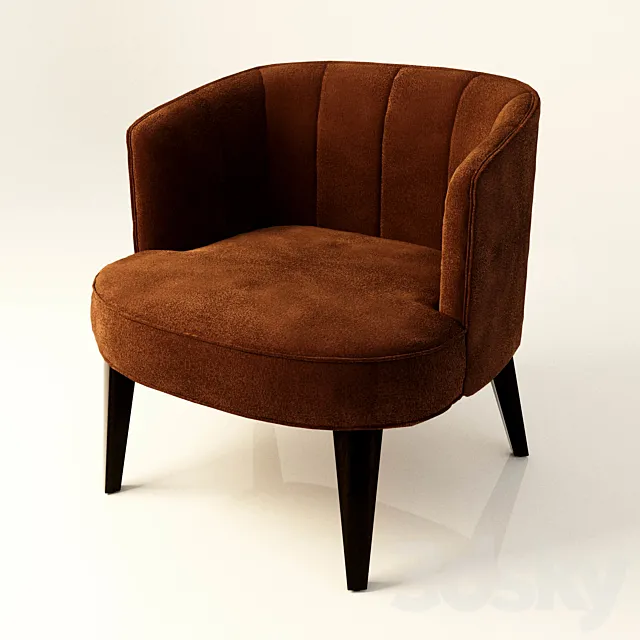 velvet chair 3DModel