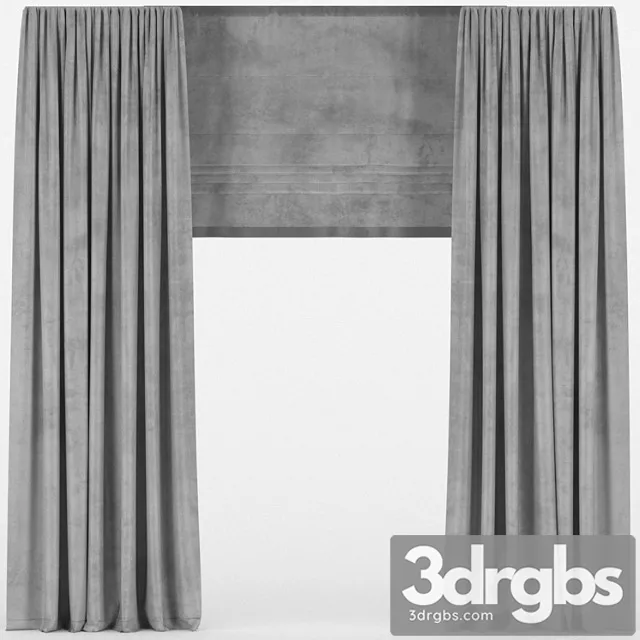Velvet curtains with roman Velvet curtains with roman