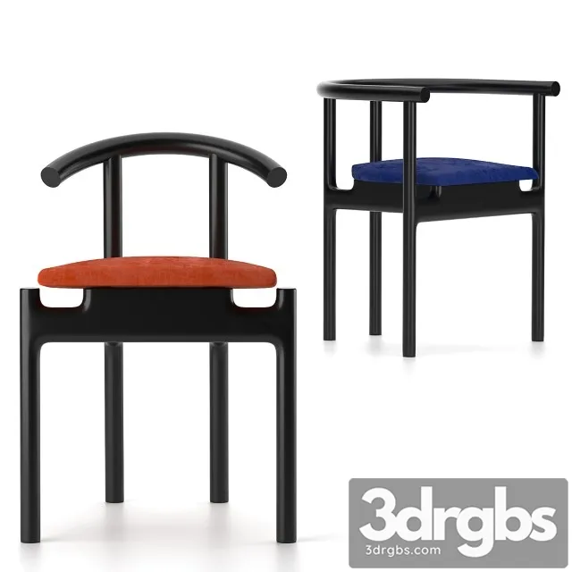 Velvet Has Black Chair 3D Model Download Velvet Has Black Chair 3D Model Download