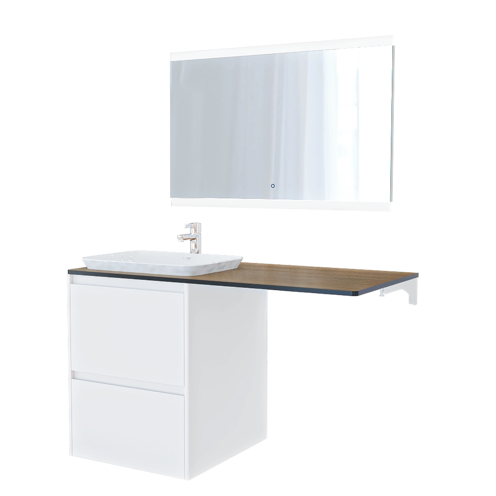 Velvex – Washbasin set Klaufs 120 3D Model Velvex – Washbasin set Klaufs 120 3D Model