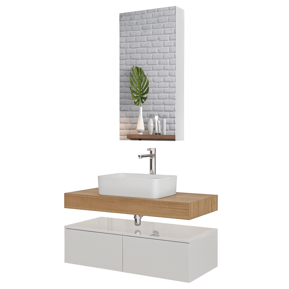 Velvex – Washbasin set Unique Unit 100 3D Model Velvex – Washbasin set Unique Unit 100 3D Model