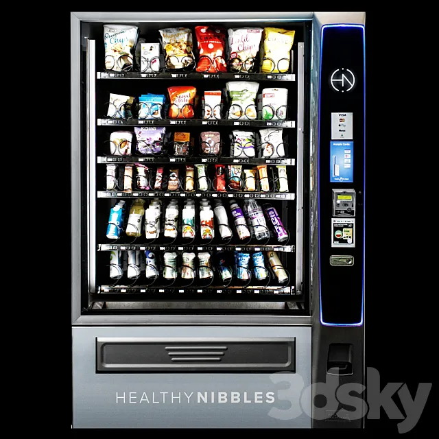 Vending machine 3D Model