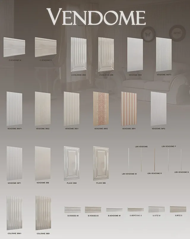 Vendome _ La Faenza 3DModel Vendome _ La Faenza 3DModel