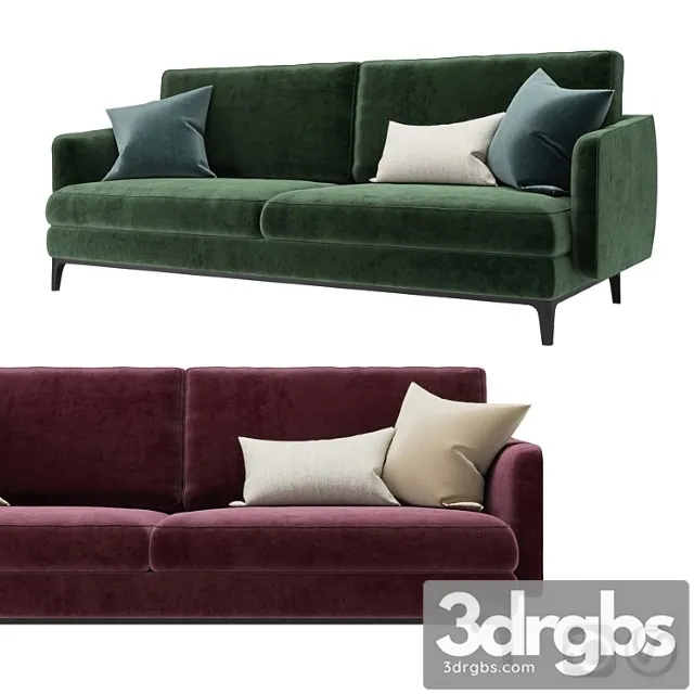 Venice sofa by papadatos 2 3D Model Download