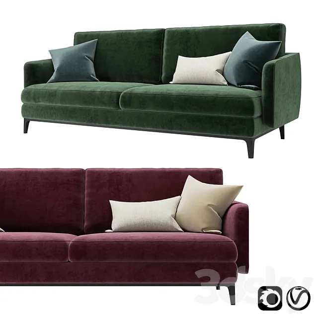 Venice Sofa by Papadatos 3DModel