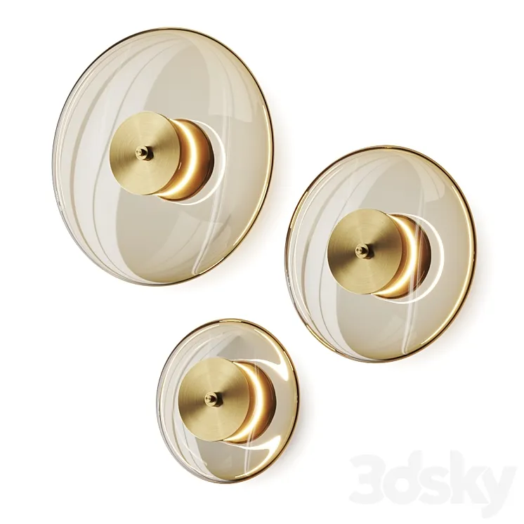 Venice Zen Wall Lamps 3D Model Free Download